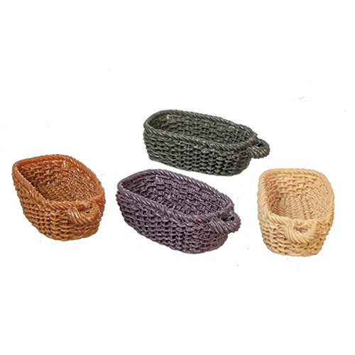 Oval Baskets, 4 pc.